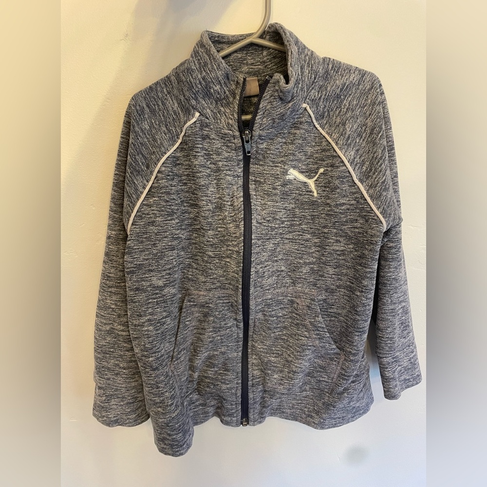 Kids Blue Puma Jacket